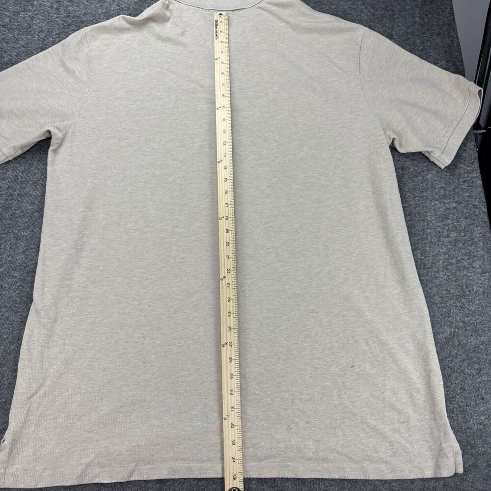 Polo Ralph Lauren Men’s 2LT Polo Shirt Beige Tan Short Sleeve Pony 2XL Tall - Picture 3 of 13